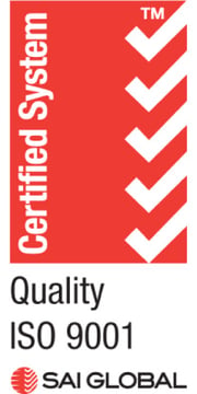 ISO9001 accreditation logo