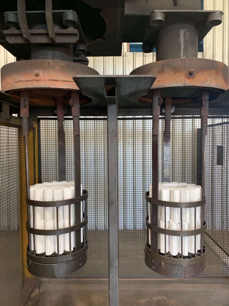 Cryogenically frozen gear
