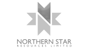Northern Star Logo Grey