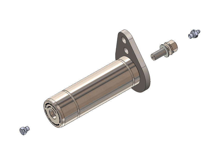 Steering Greaseable Pin to suit Liebherr T264 Haul Truck