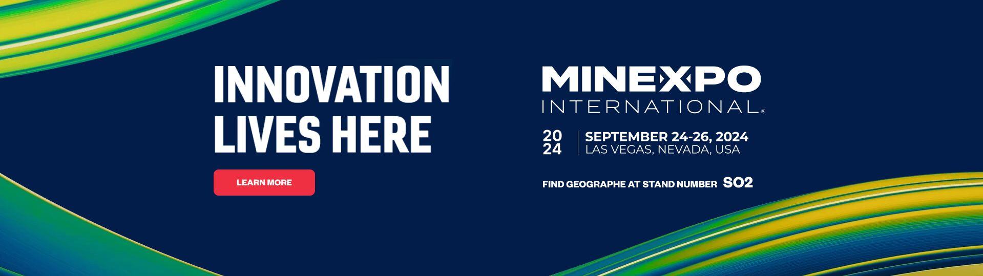 OT Mineexpo banner